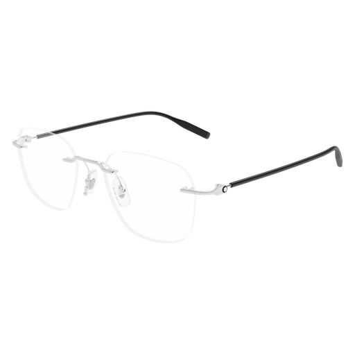 Montura de gafas Montblanc Hombre MB0430O002-SILVER-SILVER-TRANSPARENT51 - MB0430O002-SILVER-SILVER-TRANSPARENT51